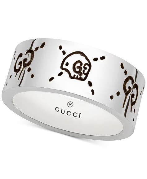 mens rings gucci|gucci ghost ring men.